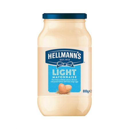 Hellmann's Light Mayo (Jar) 800g
